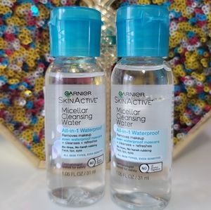 4 for $25 2 GARNIER MICELLAR CLEANSING WATER